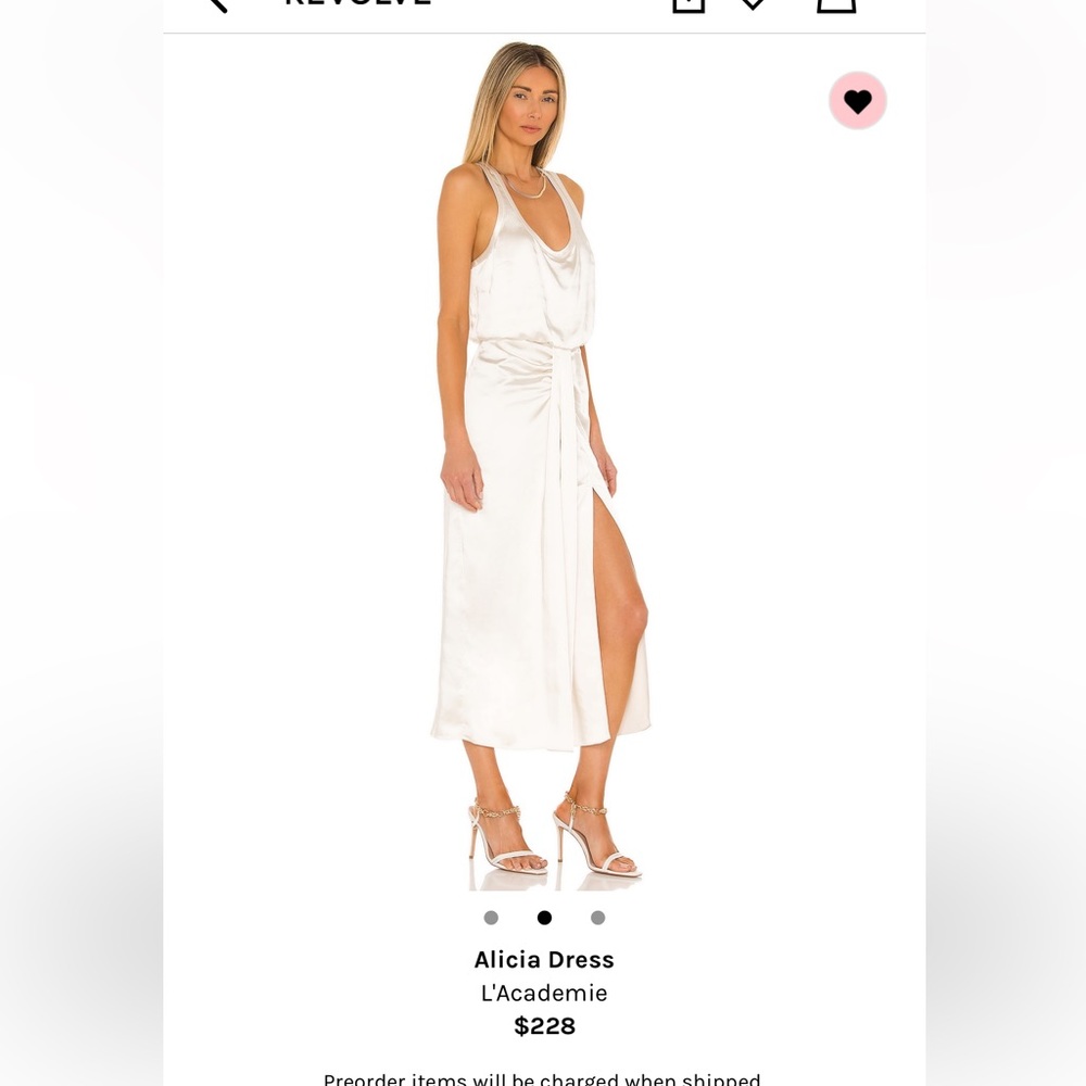 Revolve L’Academie Alicia Dress in size M